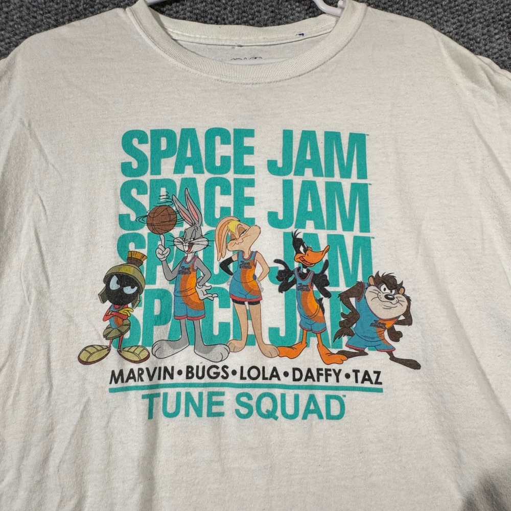 Space Jam A New Legacy Tune Squad Graphic T-Shirt Mens XL Looney Tunes 2021